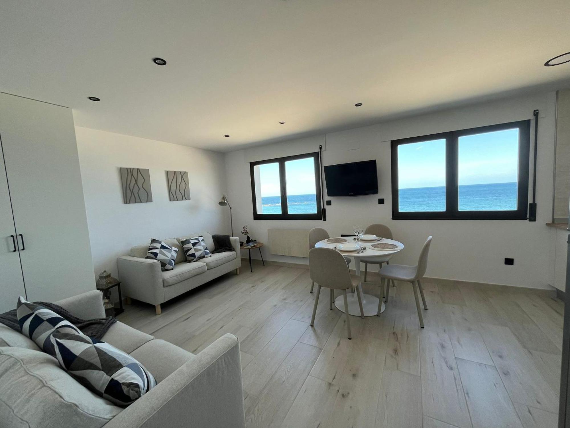Apartamento Burela Paloma Playa Extérieur photo