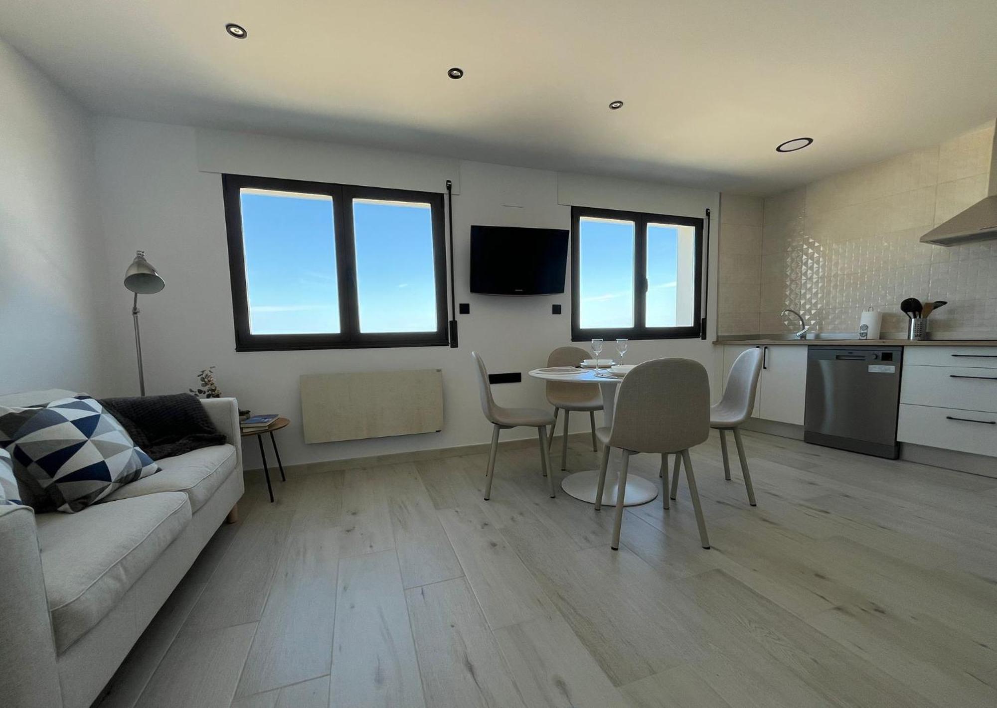 Apartamento Burela Paloma Playa Extérieur photo