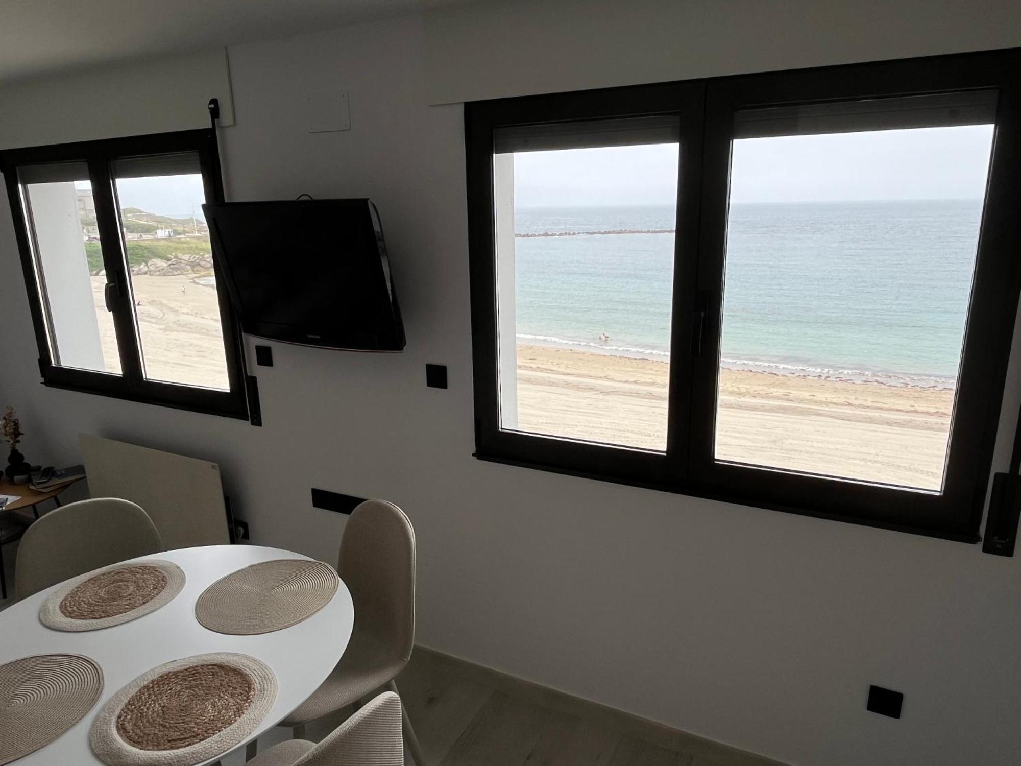 Apartamento Burela Paloma Playa Extérieur photo
